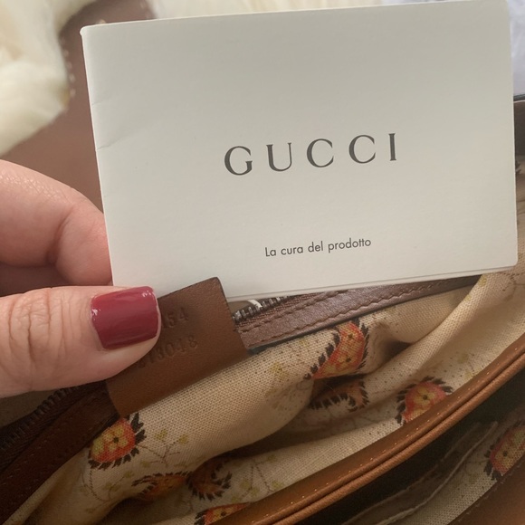 🚫⛔️SOLD⛔️🚫Gucci Gg Marmont Tan Tiger Bag - Picture 5 of 8